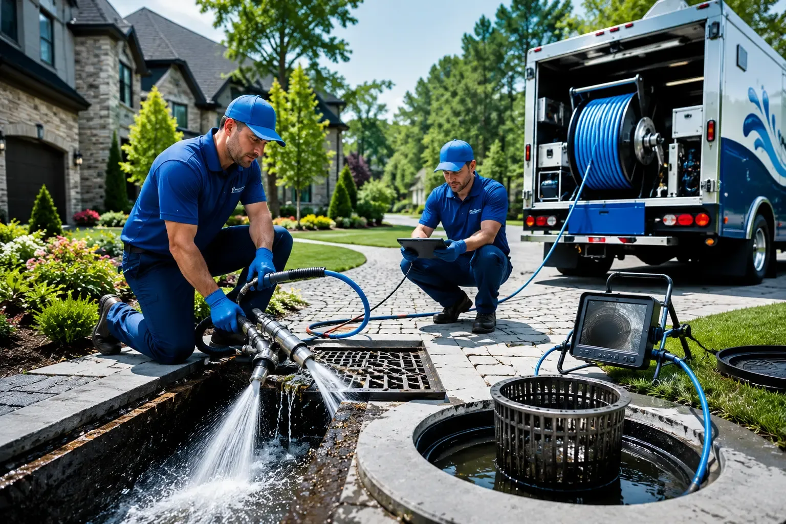 Local outdoor drain cleaning professionals in Marshall, NC